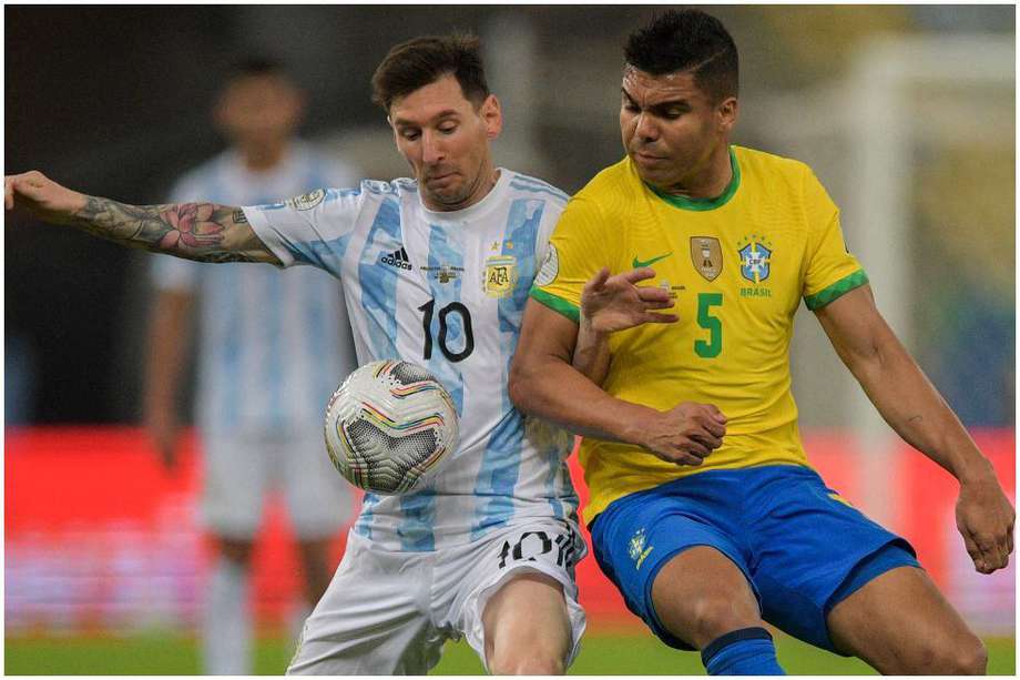 Argentina y Brasil, los mejores equipos de la eliminatoria sudamericana // AFP. 