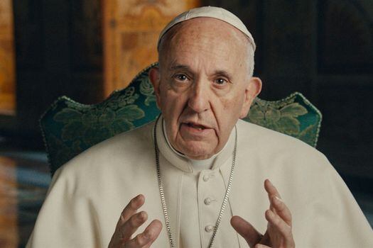 Una de las imágenes del documental sobre el Papa Francisco I, que se estrenó esta semana en el Festival de cine de Cannes.  / Cortesía