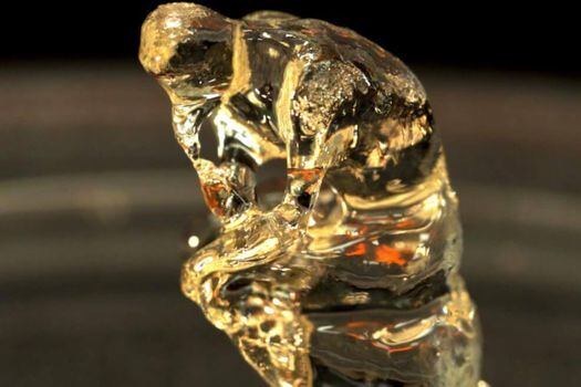 Una copia de la escultura El Pensador de Rodin elaborada por la nueva impresora 3D.  / U. Berkeley