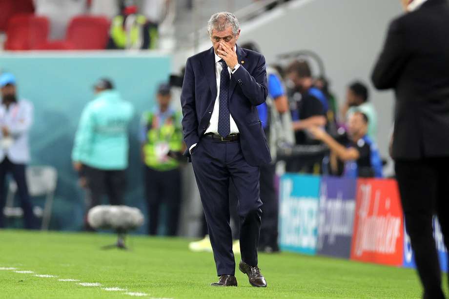 Bajo el mando de Santos, Portugal fue eliminado en cuartos de final en el Mundial de Catar 2022.