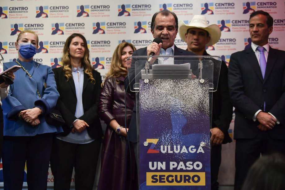 Óscar Iván Zuluaga se impuso ante figuras del partido como María Fernanda Cabal, Paloma Valencia, Alirio Barrera y Rafael Nieto.