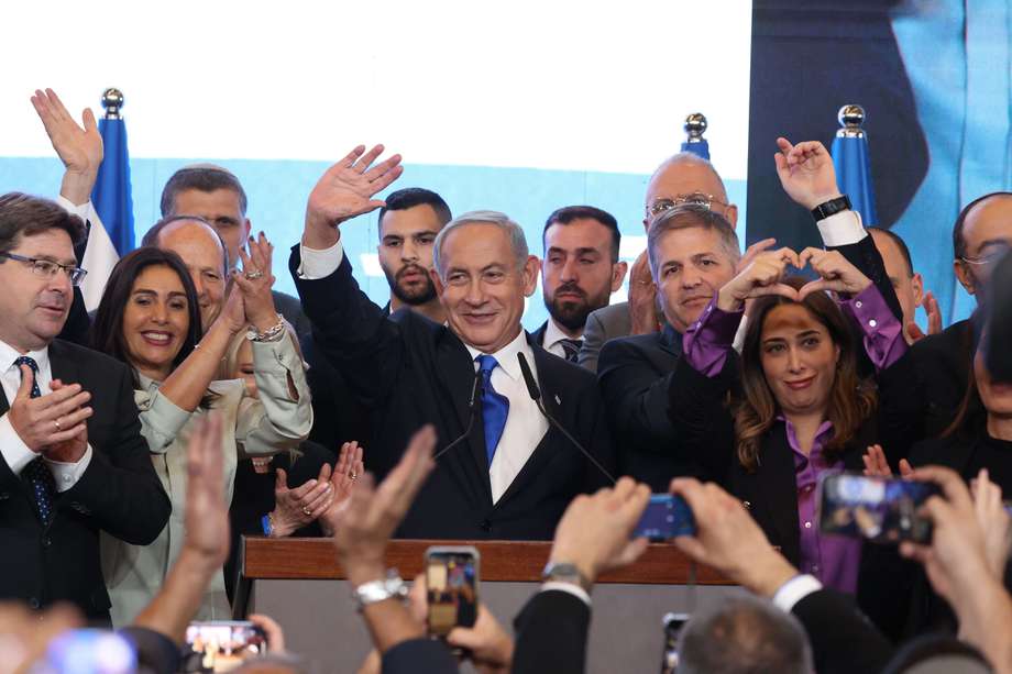 Benjamín Netanyahu es el primer ministro que más años ha estado al frente del gobierno de Israel (1996-1999 y 2009-2021). 