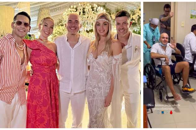 En matrimonio de Melina Ramírez y Juan Manuel Mendoza, cantante resultó herido