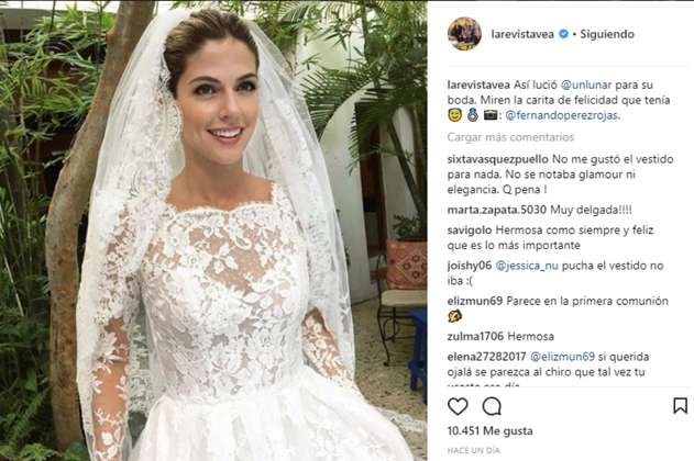 La actriz Stephanie Cayo se casó en Cartagena