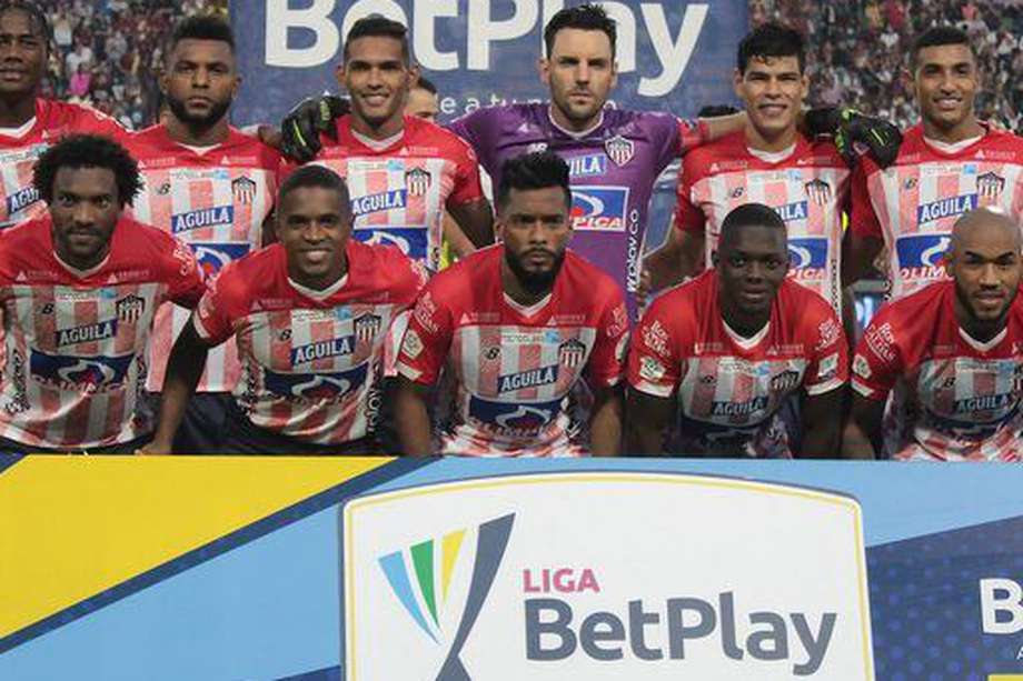 Los once inicialistas de Júnior de Barranquilla contra Tolima por la fecha 9 de la liga BetPlay Dimayor.