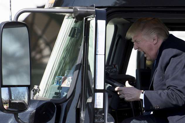 Diez imágenes que resumen la presidencia de Donald Trump