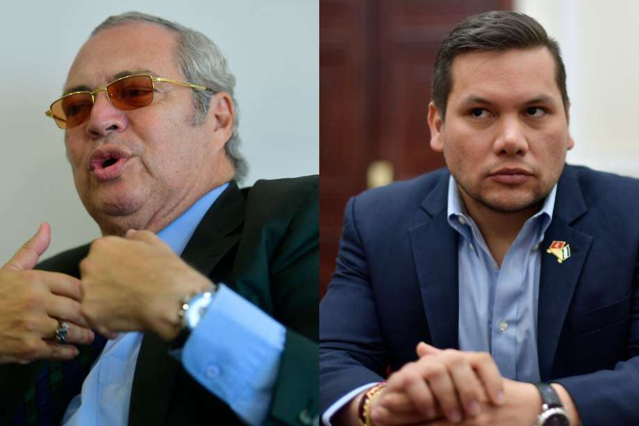 Choque entre los presidentes del Congreso: Iván Name cuestiona a Andrés Calle.