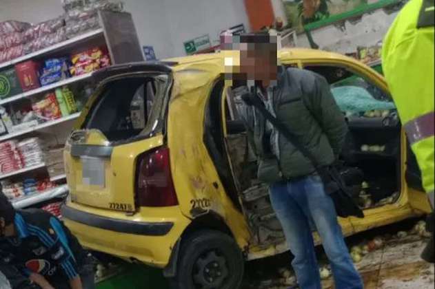 San Cristóbal: ocho personas heridas en accidente de taxi en el sur de Bogotá