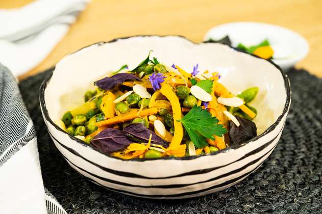 Curry de arvejas: una receta creativa para servir en la mesa