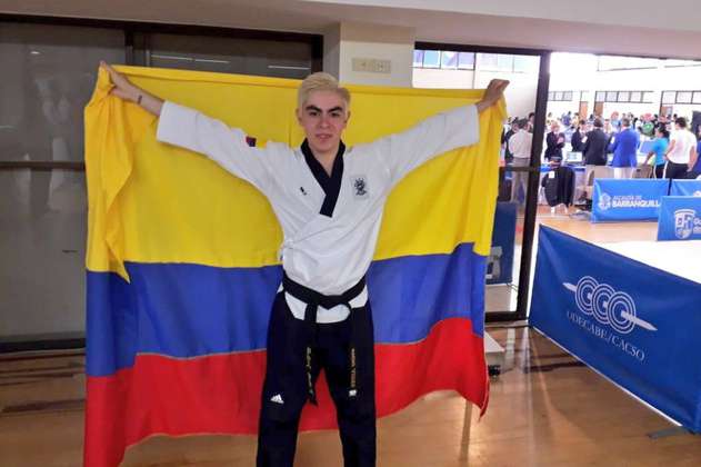 Isaac Vélez le da a Colombia oro en taekwondo