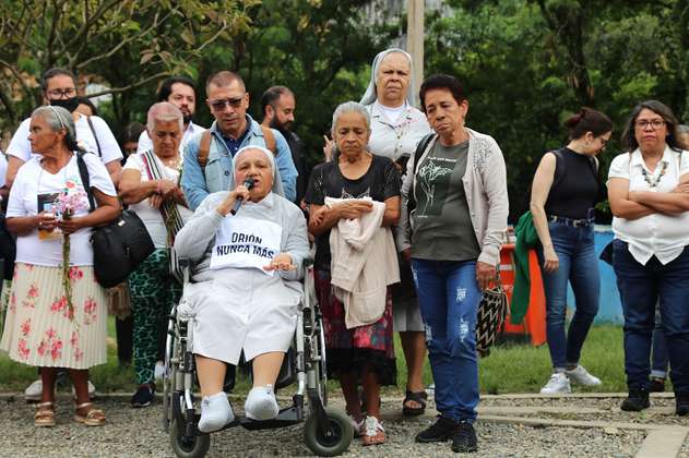 ‘Orión Nunca Más’: así conmemoraron 20 años de esta operación militar en Comuna 13