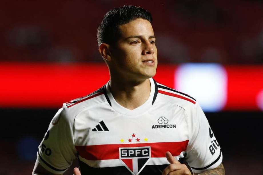James Rodríguez lleva 14 partidos disputados con Sao Paulo. Ha marcado un solo gol y dado tres asistencias.