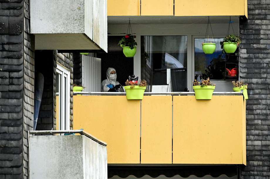 En este apartamento en Alemania fueron encontrados los cuerpos de cinco niños.