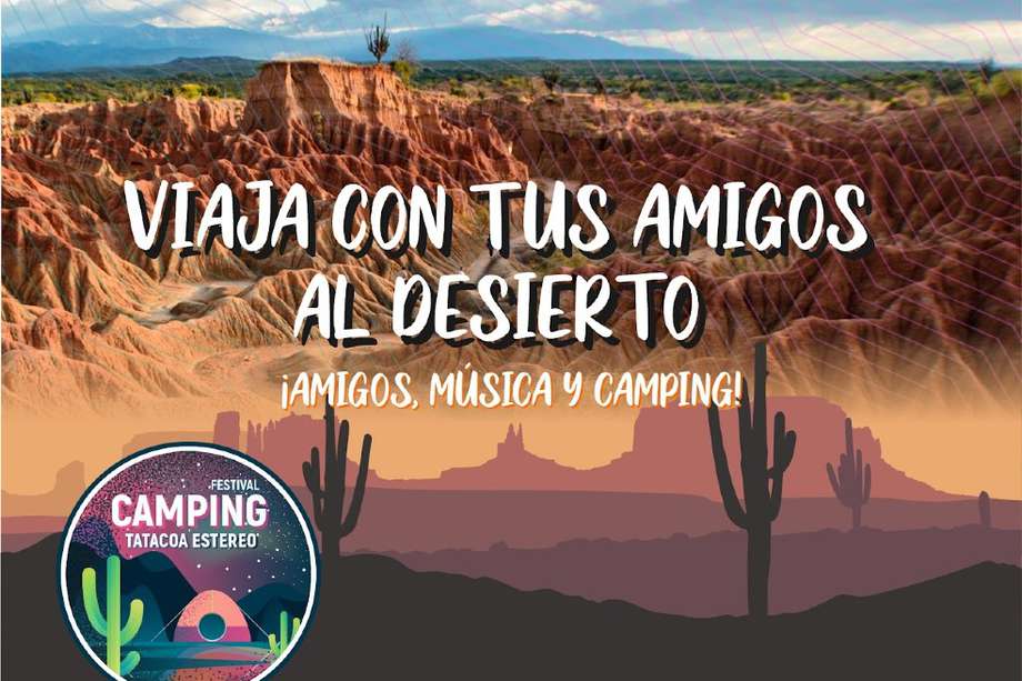 Camping Tatacoa Estéreo serán los shows principales a cargo de artistas como Alkilados y LosPetitFellas.