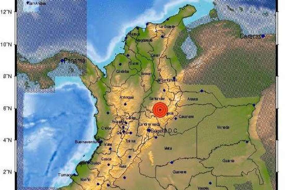 El sector de Los Santos, en el departamento de Santander es considerado por expertos como el segundo nido sísmico del mundo, solo superado por Afganistán.