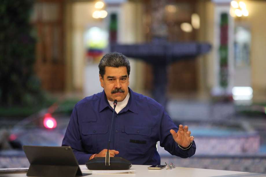Nicolás Maduro, presidente de Venezuela. 
