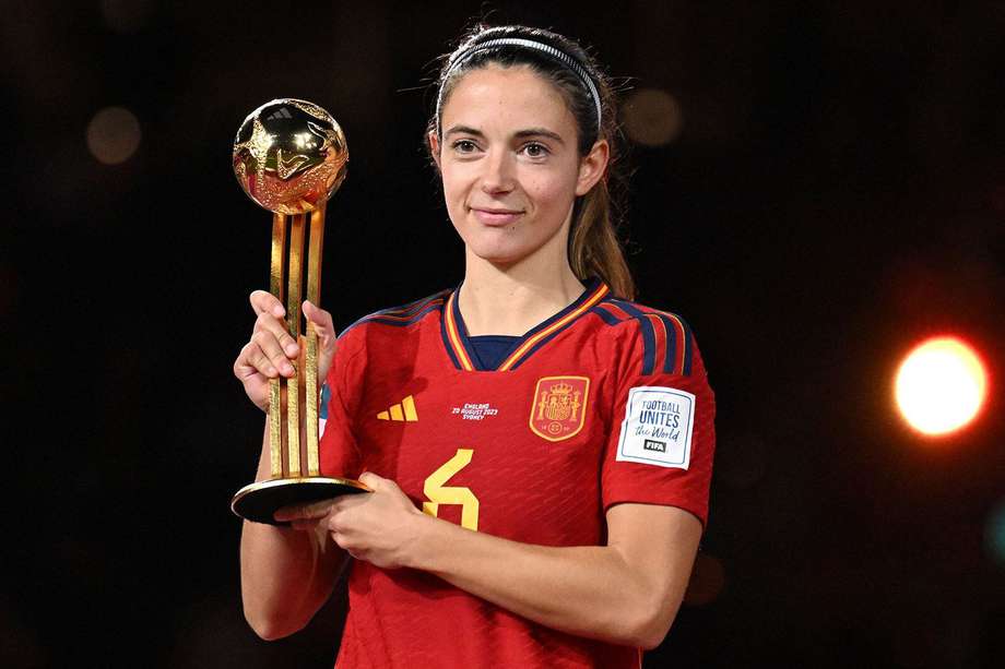 La volante española Aitana Bonmatí fue elegida mejor jugadora del Mundial de Australia y Nueva Zelanda 2023.