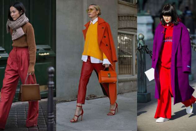 El rojo está de moda: estos son los colores que combinan en tus outfits