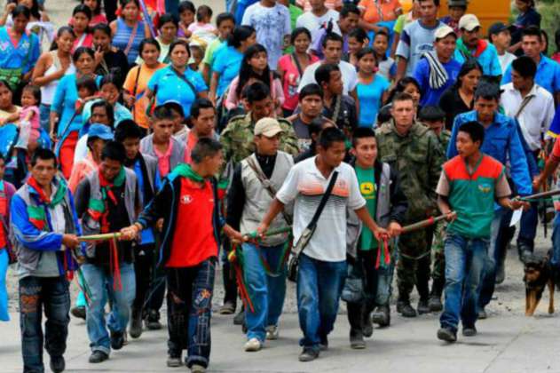 Seis militares retenidos por indígenas Awá en Nariño