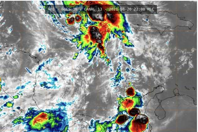 Ideam alerta lluvias y vientos en la región Caribe por paso de la tormenta Ida