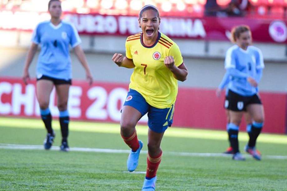 Gisela Robledo marcó siete goles en el Sudamericano sub 20, en Chile.