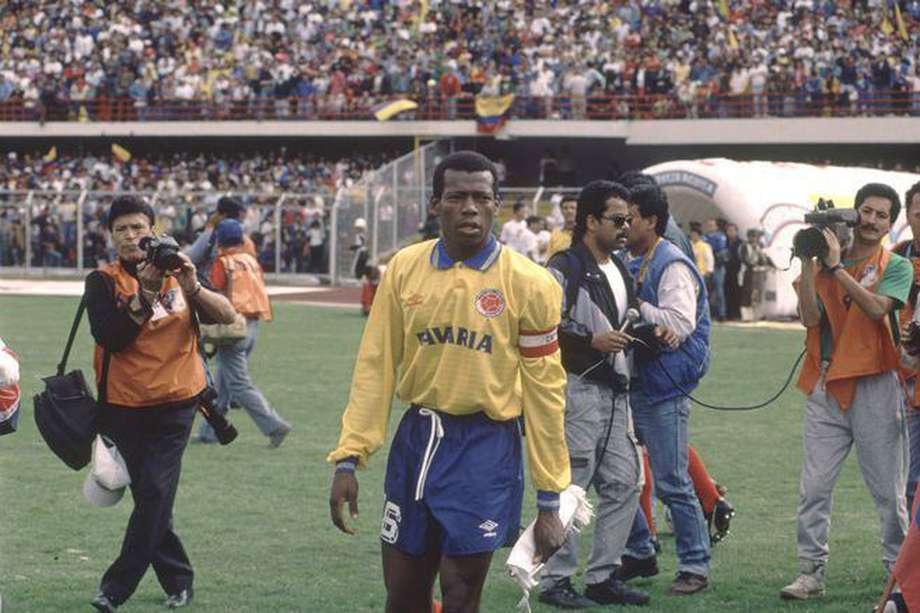Faustino Asprilla, exdelantero de la selección de Colombia.