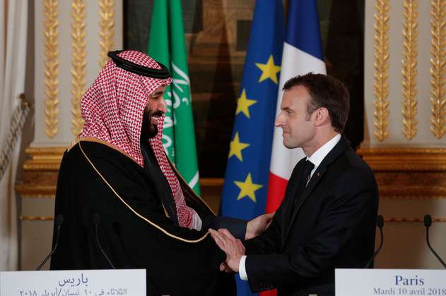 Macron y Mohamed bin Salman acuerdan una "estrategia común" en Oriente Medio