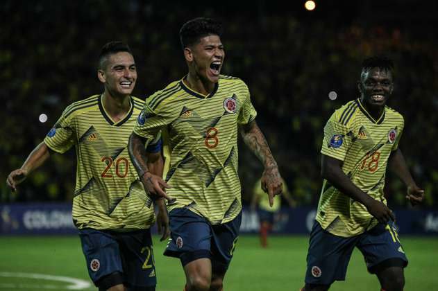 Colombia se reivindicó en el Preolímpico: goleó a Ecuador