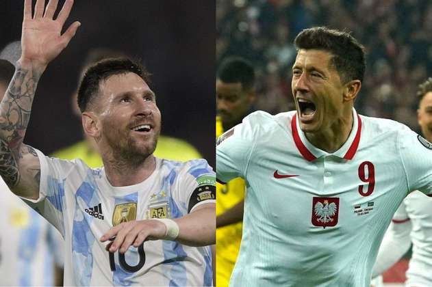 Messi vs. Lewandowski y los partidos de grandes estrellas que habrá en Catar 2022