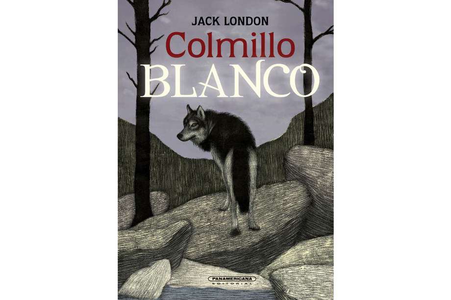 Portada de la 'Colmillo blanco' de Jack London, traducido por Santiago Ochoa Cadavid.