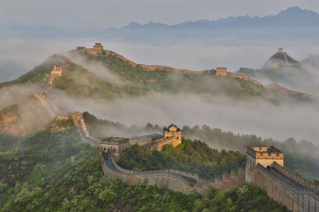 Dos personas son detenidas por destruir parte de la Gran Muralla china