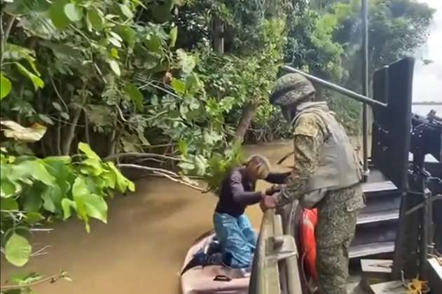 Rescataron a un argentino que pretendía llegar al Darién por el río Atrato