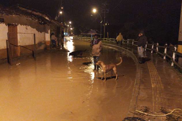 Lluvias del fin de semana afectaron 15 municipios en Antioquia