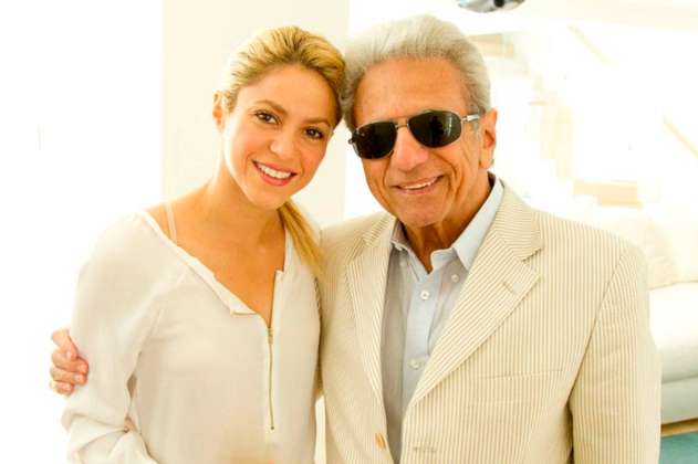 Shakira llegará a Cartagena para cuidar de su padre William Mebarak