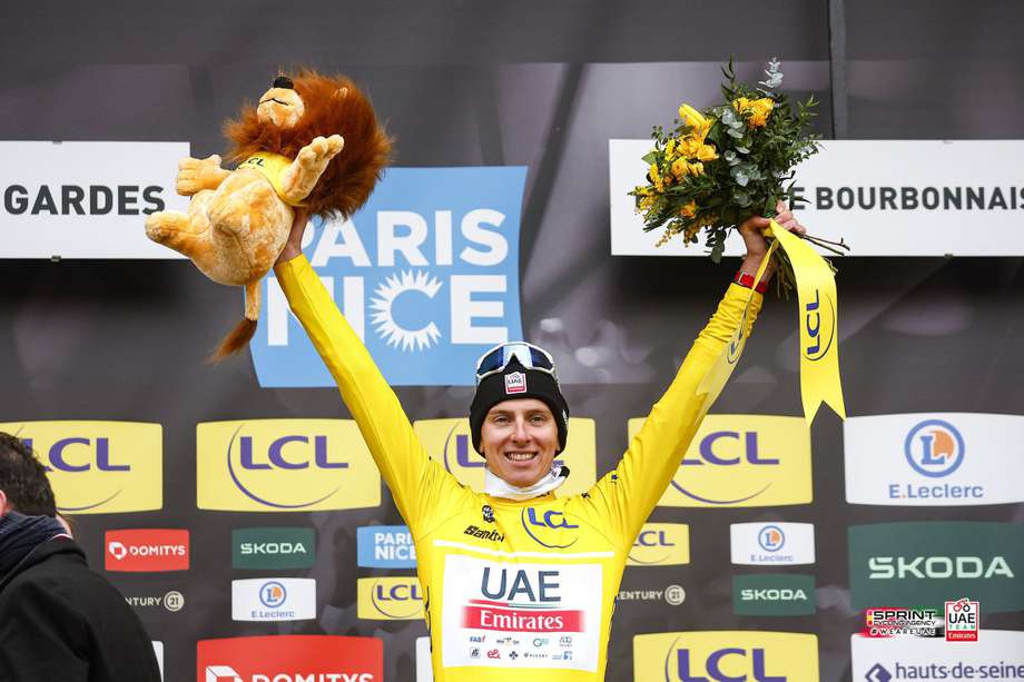 Pogacar ganó la cuarta etapa y es líder de la París Niza