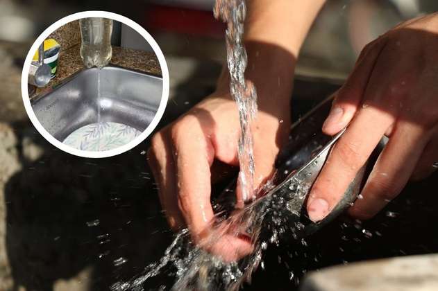 Increíble forma de ahorrar agua al momento de lavar platos con una sola botella