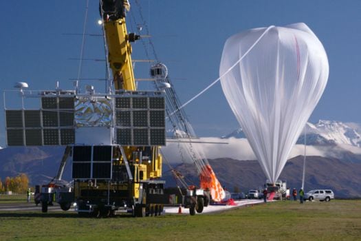 Preparativos del lanzamiento del globo en Wanaka, Nueva Zelanda. /  NASA - CSBF - Bill Rodman