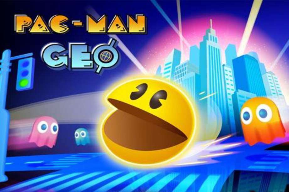 Imagen del videojuego de Pac-Man Geo.