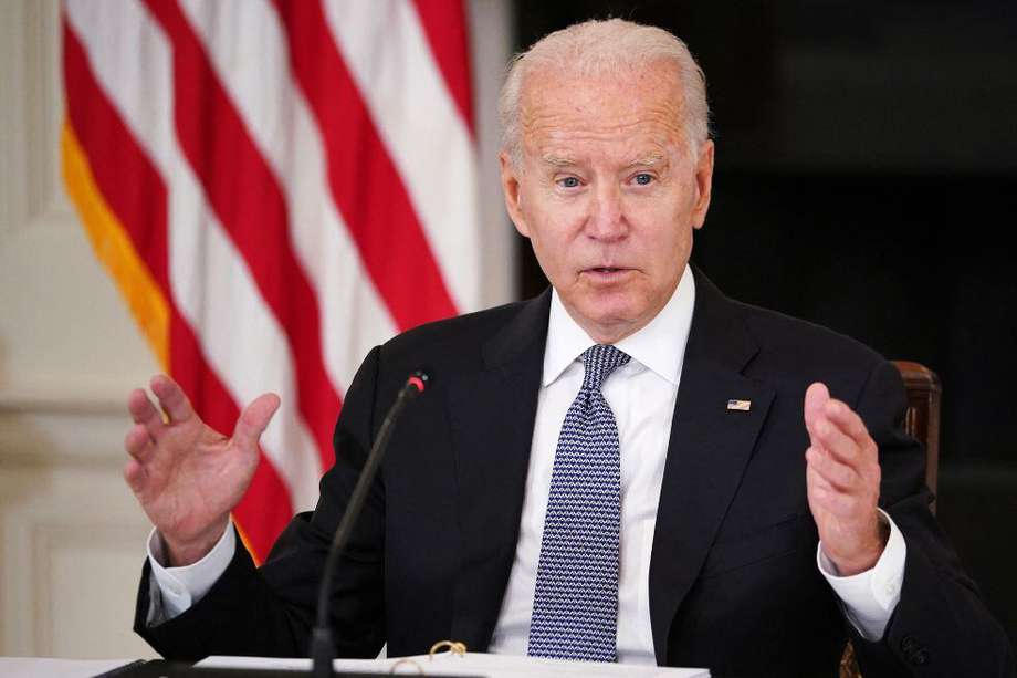 El presidente Joe Biden justificó el retiro de Afganistán el 31 de agosto con una amenaza del Estado Islámico. 