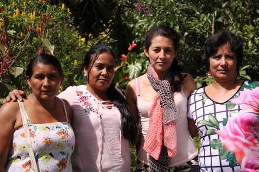 Mujeres rurales del departamento de Putumayo. /Cortesía