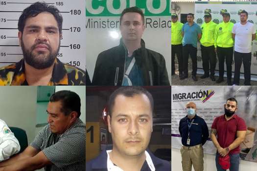 Los emisarios de los carteles mexicanos que han sido capturados en Colombia