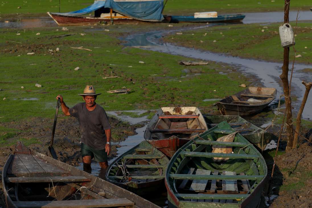 La sequía afecta al rededor de 500.000  habitantes de casi la totalidad de municipios del estado del Amazonas.
