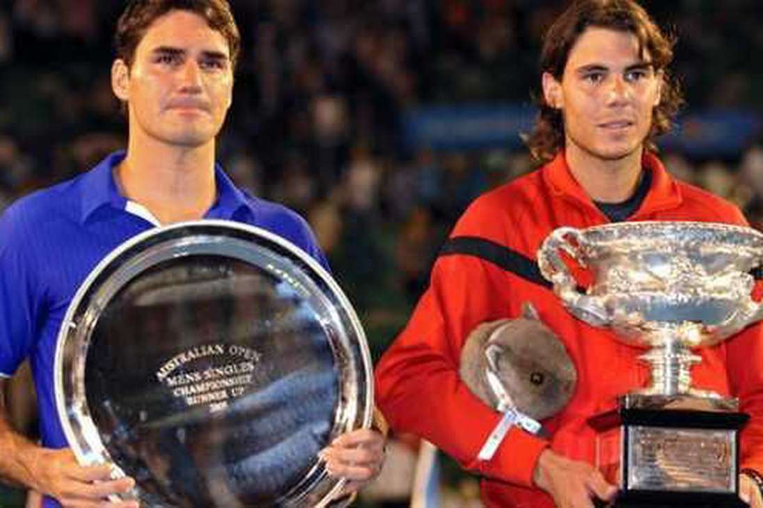 La final del Abierto de Australia fue el primer encuentro entre los tenistas en este Grand Slam. Nadal se llevó el título 7-5, 3-6, 7-6, 3-6 y 6-2.