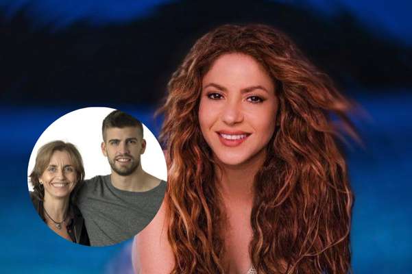 Shakira en guerra con la mamá de Piqué ella afirma que la aleja de sus nietos