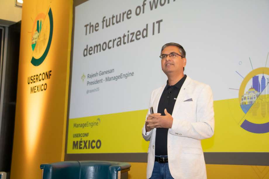 Rajesh Ganesan, Presidente de ManageEngine, participará en la User Conference de Bogotá con la keynote inaugural "El futuro del trabajo liderado por la TI democratizada