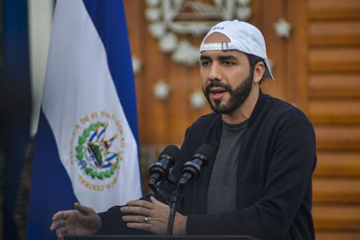 Nayib Bukele, presidente de El Salvador. 