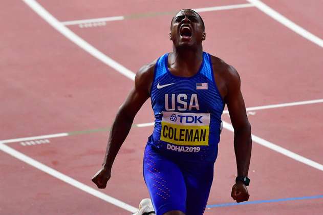 Coleman, el sucesor de Bolt, ganó los 100 metros en Mundial de Doha