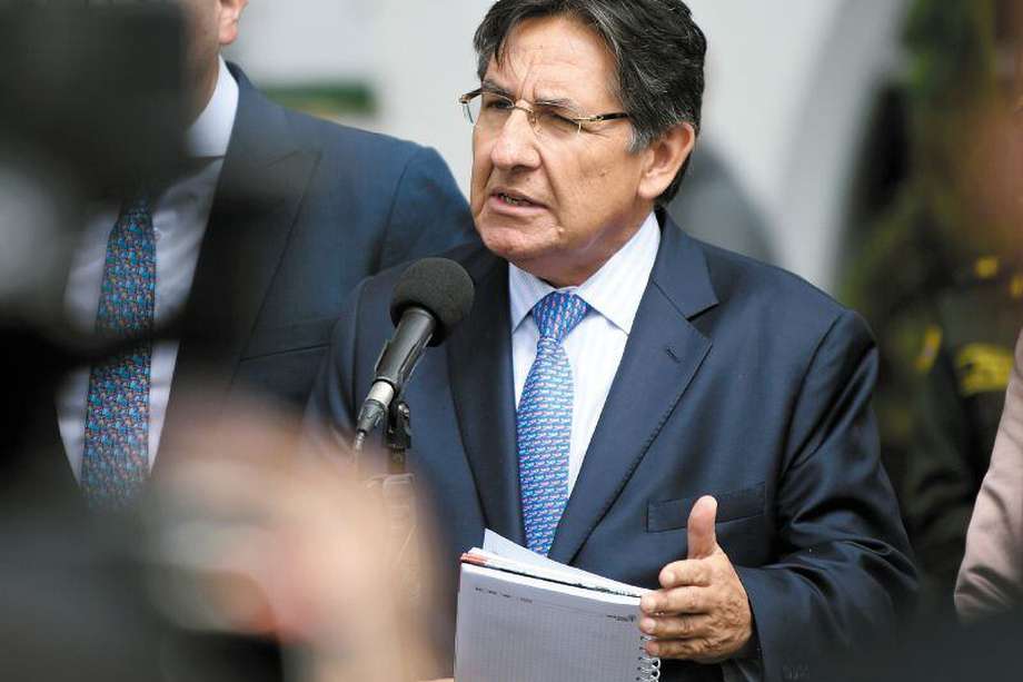 Néstor Humberto Martínez, fiscal general entre 2016 y 2019. 