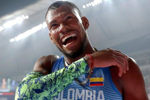 Anthony Zambrano y el triunfo más importante del atletismo colombiano
