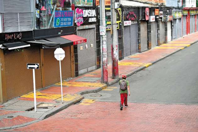 Primer día de cuarentena en Bogotá: 583 comparendos y 880 operativos de inspección